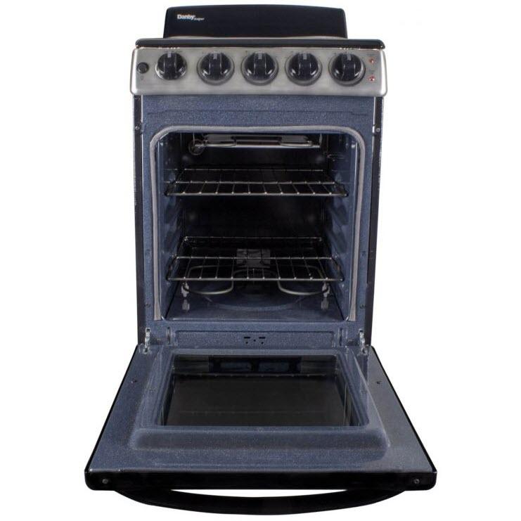 Danby 20-inch Freestanding Electric Range DER202BSS IMAGE 2