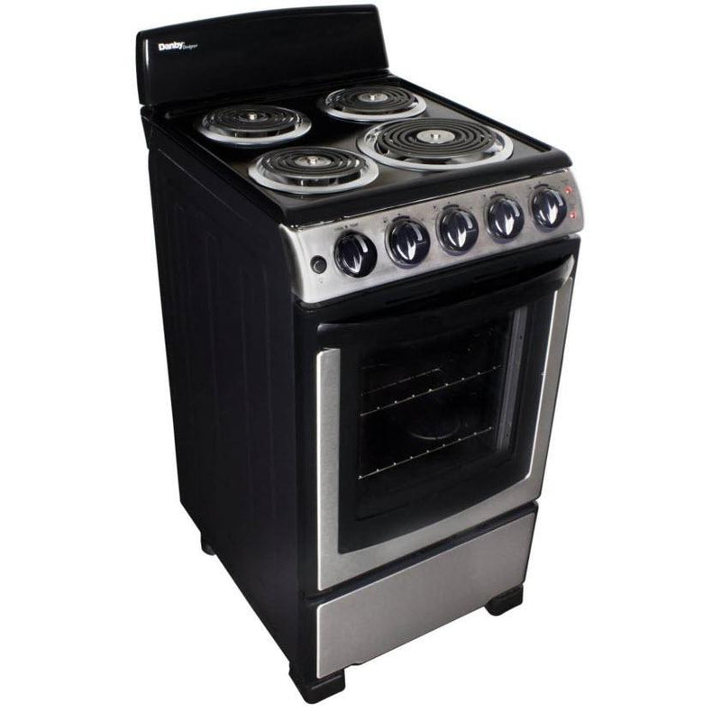 Danby 20-inch Freestanding Electric Range DER202BSS IMAGE 4