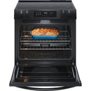 Frigidaire 30-inch Freestanding Electric Range with EvenTemp™ FCFE3062ABFCFE3062AB