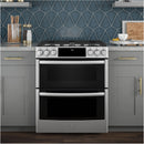 GE Profile 30-inch Slide-In Gas Range PGS960SELSSPGS960SELSS