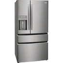 Frigidaire Gallery 36-inch, 26.3 cu. ft. French 4-Door Refrigerator with External Water and Ice Dispenser (Stainless Steel)GRMS2773AF