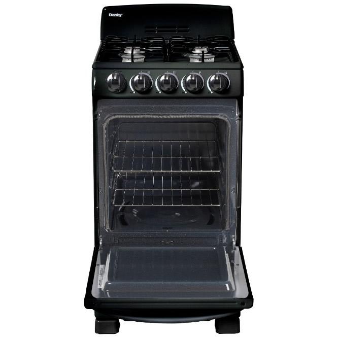 Danby 20-inch Freestanding Gas Range DR202BGLP IMAGE 2