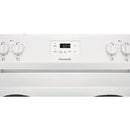  Frigidaire 30-inch Freestanding Electric Range with Even Baking Technology FCRC3012AW IMAGE 4