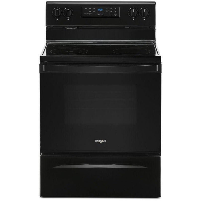 Whirlpool 30-inch Freestanding Electric Range with Frozen Bake™ Technology WFE525S0JB IMAGE 1