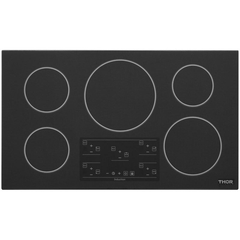 Thor Kitchen 36-inch Built-in Induction Cooktop with 5 Elements TEC3601i-C1 IMAGE 1