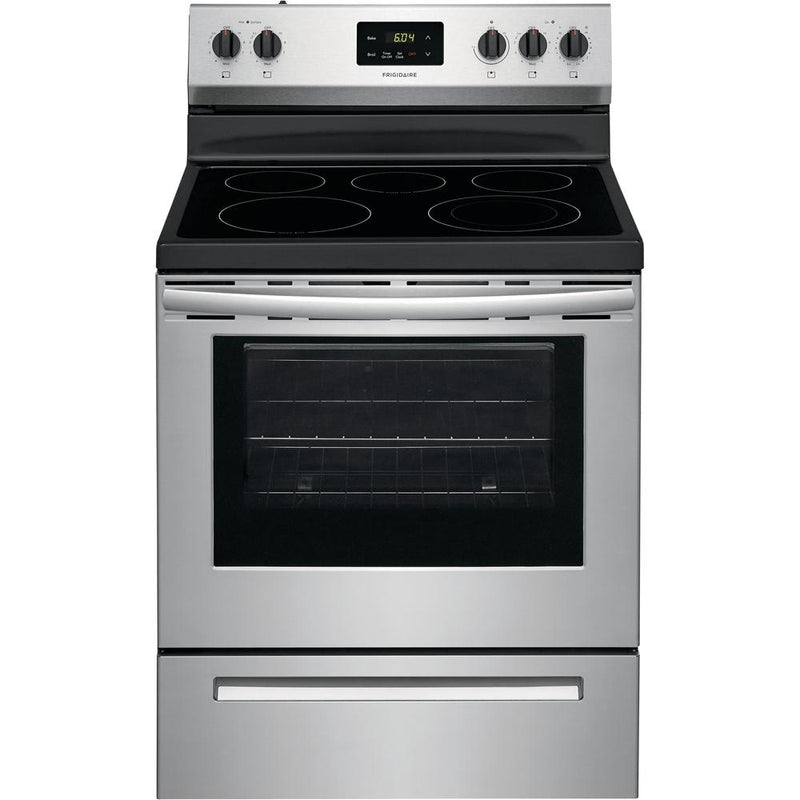 Frigidaire 30-in 5 Elements Smooth Surface (Radiant) Stainless Steel Electric  Cooktop at