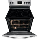 Frigidaire 30-inch Freestanding Electric Range with Even Baking Technology FCRE3052AS IMAGE 8