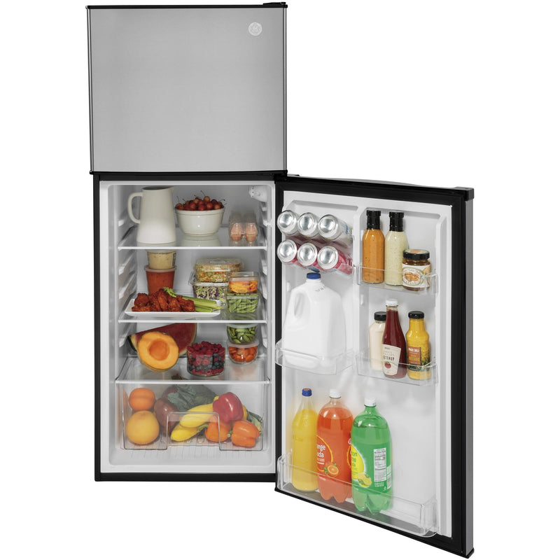 GE 9.8 cu. ft. Top Freezer Refrigerator GPV10FSNSB IMAGE 4