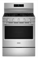 Maytag 30-inch Wide Gas Range With No Preheat Air Fry and Air Baking - 5.0 cu. ft. (Fingerprint-Resistant Stainless) (MFGS6030RZ)MFGS6030RZ