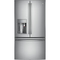 GE Profile 36-inch, 27.8 cu.ft. Freestanding French 3-Door Refrigerator with Keurig® K-Cup® Brewing System PFE28PSKSS