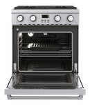 THOR Kitchen 30-Inch Gas Range ? Contemporary Professional ? ARG30 (THARG30)