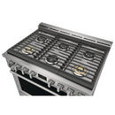 Electrolux 36-inch Freestanding Gas Range with Convection Technology ECFG3668ASECFG3668AS
