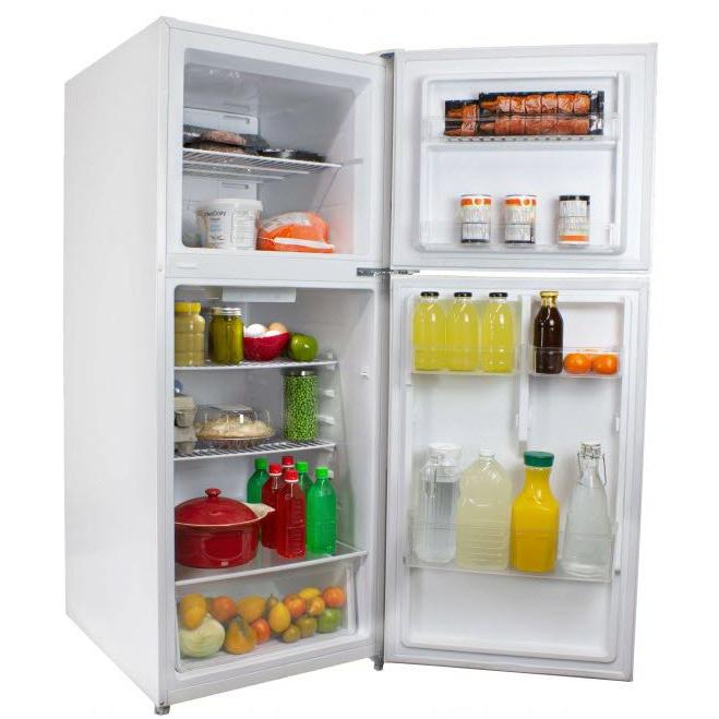 Danby 23 7/16-inch, 12.1 cu.ft. Freestanding Top Freezer Refrigerator DFF121C1WDBR IMAGE 6