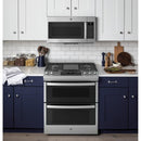 GE 30-inch Slide-in Gas Range with True European Convection Technology JGSS86SPSSJGSS86SPSS
