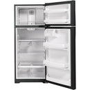 GE 28-inch, 17.5 cu.ft. Freestanding Top Freezer Refrigerator with LED Lighting GTS18GTNRBB IMAGE 3