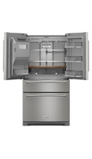 KitchenAid 26.2 Cu Ft French Door Refrigerator (PrintShield Stainless) (KRMF536RPS)KRMF536RPS