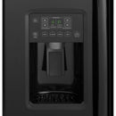 GE 36-inch, 21.9 cu. ft. Counter-Depth Side-by-Side Refrigerator with Ice and Water GZS22DGJBBGZS22DGJBB