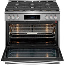 Frigidaire Gallery 36-inch Dual Fuel Range with Air Fry GCFD3661AF