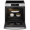 GE 30-inch Slide-in Electric Range with Convection Technology GRS600AV (Fingerprint-Resistant Stainless) (GRS600AVFS)