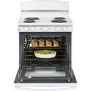 GE 30-inch Freestanding Electric Range JBS460DMWW
