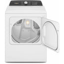 Whirlpool 7.0 cu.ft. Top Load Electric Dryer with Steam WED5050LW (White)WED5050LW