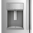 GE Profile 36-inch, 22.1 cu.ft. Counter-Depth French 3-Door Refrigerator with External Water and Ice Dispensing System PYD22KYNFSPYD22KYNFS