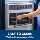 24K BTU HEAT/COOL AC (White)