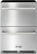 Thor Kitchen 24" Undercounter Drawer Refrigerator 5.4 cu. ft. (TRF24U)