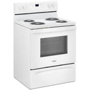 Whirlpool 30-inch Freestanding Electric Range with Keep Warm Setting  (White)WFC150M0JW