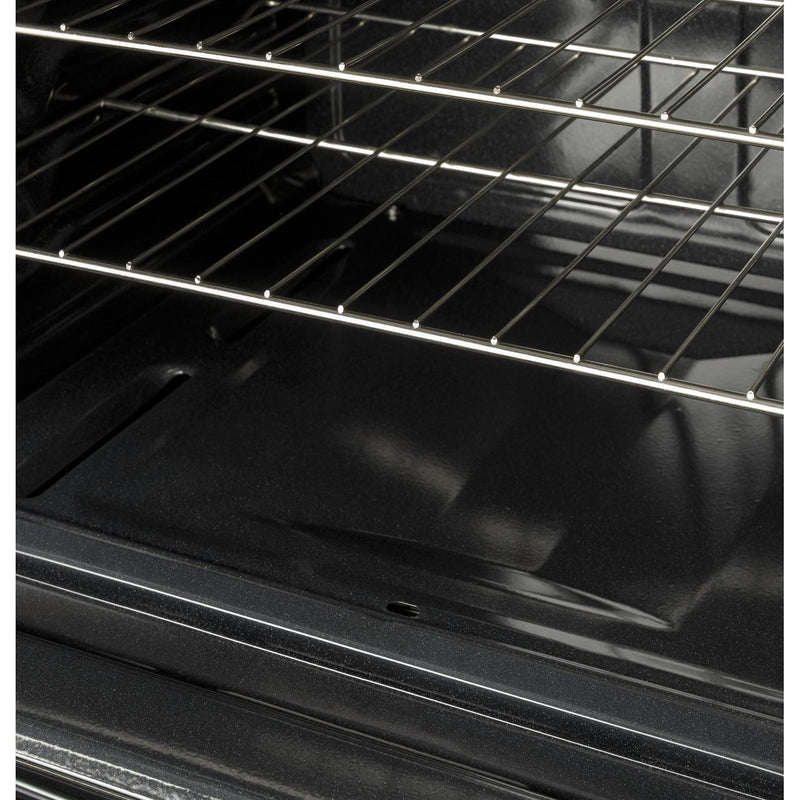 GE 30-inch Freestanding Gas Range with Precise Simmer Burner JGBS61RPSS