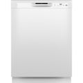 GE Built-In Dishwasher with Front Controls GDF510PGRWW