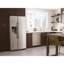 Whirlpool 36-inch, 20.59 cu.ft. Counter-Depth, Side-by-side Refrigerator with External Water and ice Dispensing System with EveryDrop™ Filtration WRSA71CIHN