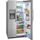 Frigidaire 33-inch, 22.1 cu. ft. Side-By-Side Refrigerator FFHX2325TSFFHX2325TS