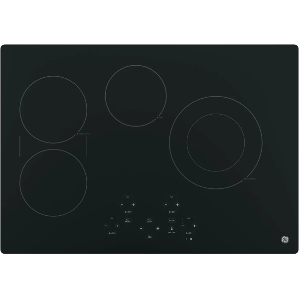 GE 30" Black Electric Cooktop JP5030DJBB (JP5030DJBB)