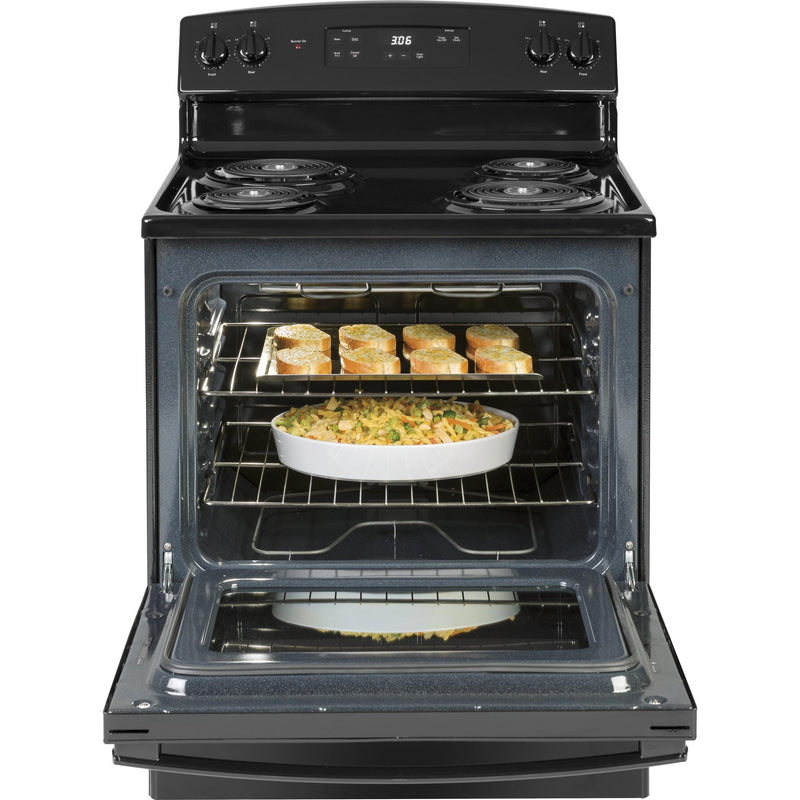 GE 30-inch Freestanding Electric Range JBS360DMBB (JBS360DMBB)