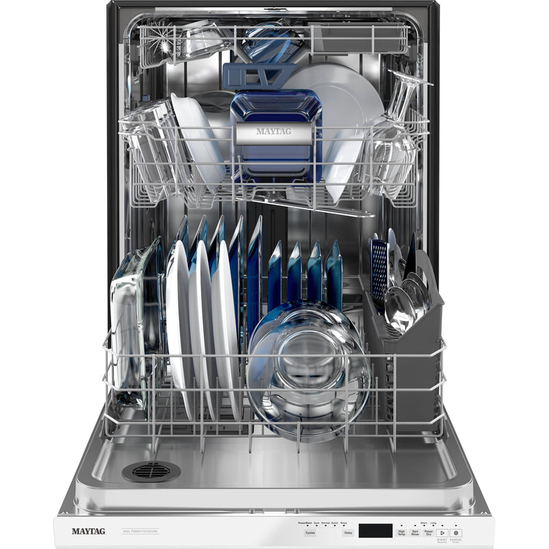 Maytag 24-inch Built-in Dishwasher with Third Level Rack and Dual Power filtration MDB8959SKW