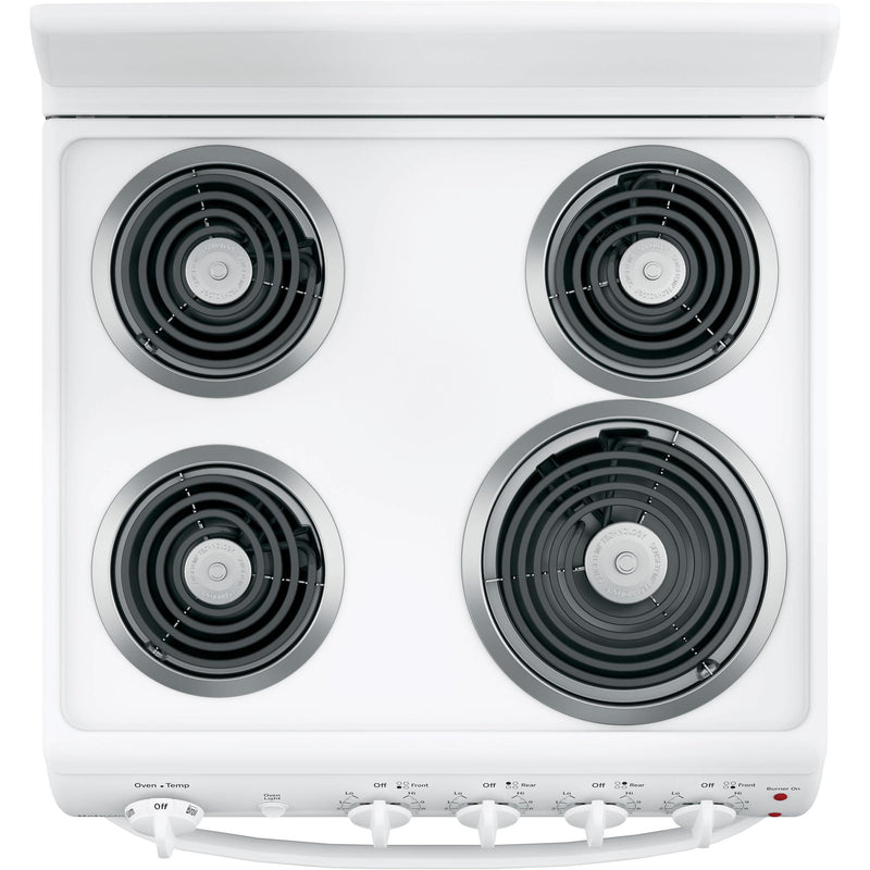 Hotpoint 24-inch Freestanding Electric Range RAS240DMWW