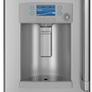 Caf? 36-inch, 27.8 cu.ft. Freestanding French 3-Door Refrigerator with External Water and ice Dispensing System CFE28TP2MS1CFE28TP2MS1