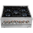 Forno Massimo 30" Freestanding Dual Fuel Range FFSGS6125-30FFSGS612530