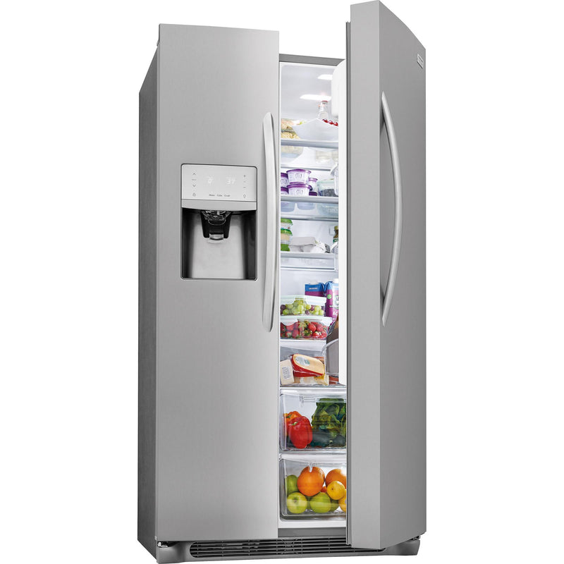 (FGSS2635TF) Frigidaire Gallery 36-inch, 25.5 cu.ft. Side-by-Side Refrigerator FGSS2635TF