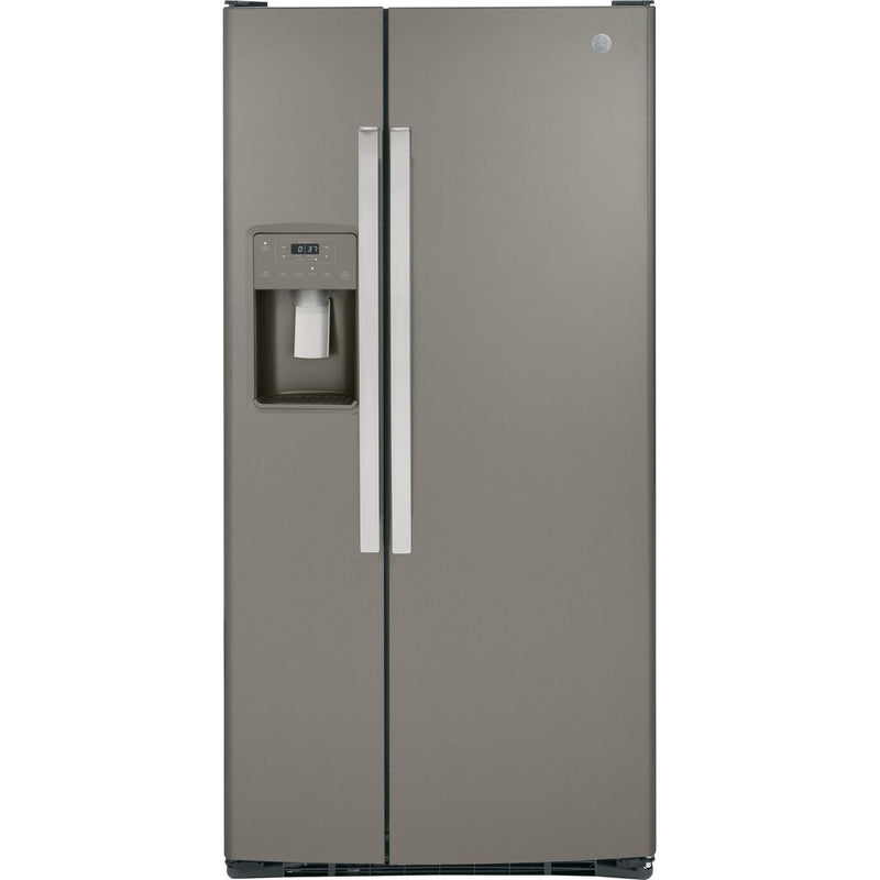 GE 33-inch, 23 cu. ft. Side-By-Side Refrigerator with Water and Ice Di