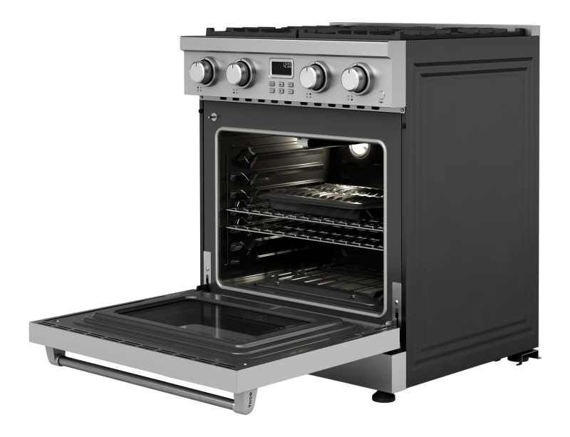 THOR Kitchen 30-Inch Gas Range ? Contemporary Professional ? ARG30 (THARG30)