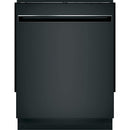 GE 24-inch Built-in Dishwasher with Sanitize Option GDT225SGLBB (Black) (GDT225SGLBB)