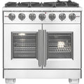 Forno 36-inch Freestanding Gas Range with 6 Burners and French Door FFSGS6460-36