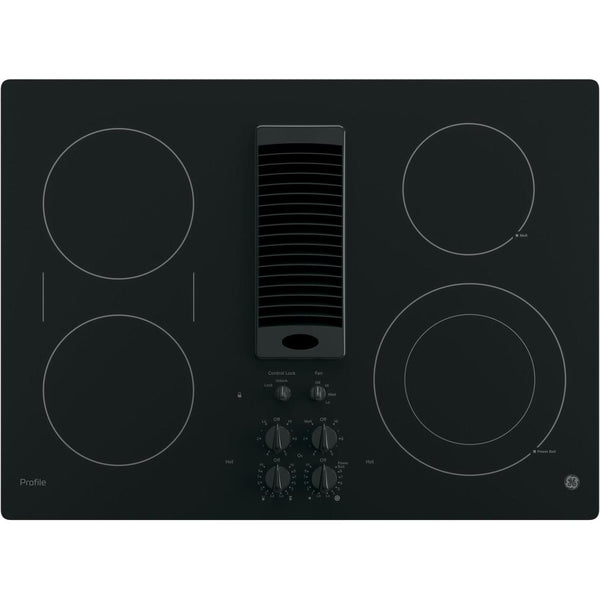 GE Profile 30-inch Built-In Electric Cooktop PP9830DRBB