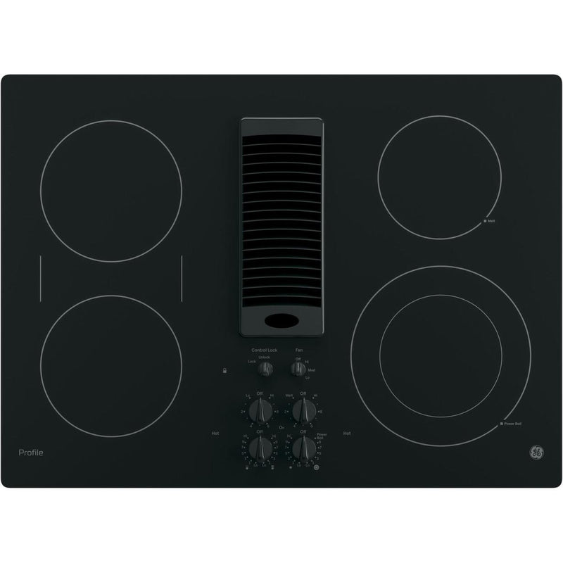 GE Profile 30-inch Built-In Electric Cooktop PP9830DRBB