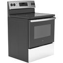 GE 30-inch Freestanding Electric Range JBS62RW (Stainless Steel)JBS62RWSS