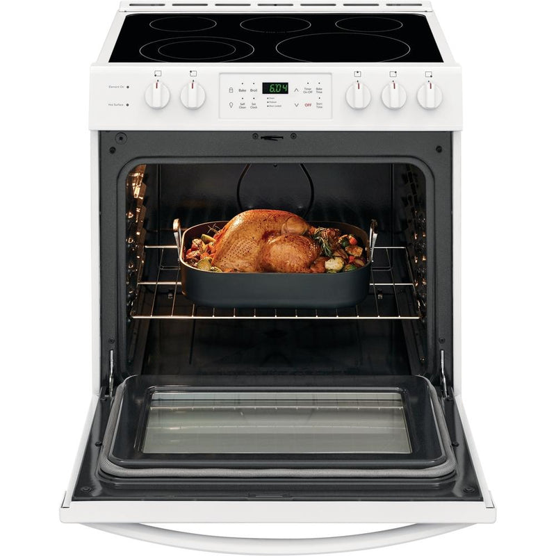 Frigidaire 30-inch Freestanding Electric Range with Ready-Select® Controls FFEH3054UW IMAGE 7