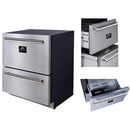 Forno 3.64 cu.ft. Drawer freezer with LED Display FDRBI1876-30S IMAGE 2