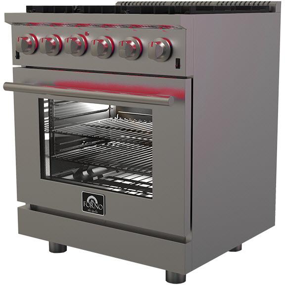 Forno Massimo 30" Freestanding Gas Range FFSGS6239-30 IMAGE 1